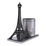 Porta-lápis Com Modelo Torre Eiffel Da