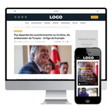 Portal De Notícias - Wordpress + Bônus