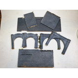 Portal De Túnel E Parede De Pedra - Maquetes - Lote Ma127
