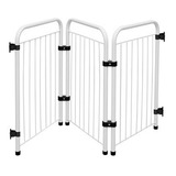Portao Cercado Grade Proteção Pet Bebe Versátil 35 A 106cm