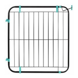 Portão Grade 70 Até 115cm S/ Extensor Expansível Pet Preta