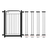 Portão Grade Para Cachorro (68cm A 113cm) + Extensores Pet