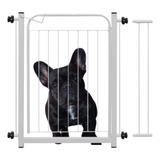 Portão Pet Cães, Bebes, Escadas S/ Extensor (78cm Até 83cm)