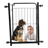 Portão Pet Grade Proteção Cachorro 70 Até 84 Cm Criança Bebe