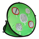 Portátil Golf Chipping Net Home Quintal De 5 Buracos Com De