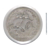 Portugal 2 1/2 Escudos 1932 Prata .650 3,5g - 20mm Caravela