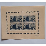 Portugal Bloco Serie Castelos 1945 Alto Valor Cot. 1200,00