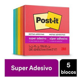 Post-it Diversao 76mm X 76mm 5 Blocos De 90 Folhas 3m