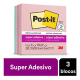 Post-it Viajar 76mm X 76mm 3 Blocos De 90 Folhas 3m