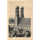 Postal Alemanha 1922 Igreja Nossa Senhora