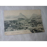 Postal Antigo Rio De Janeiro Panorama
