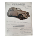 Postal Retrô - Citroën 2cv