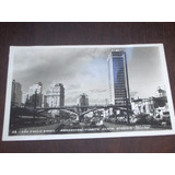 Postal São Paulo Anhangabau Viaduto Santa Efigenia
