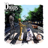 Pôster - Beatles Droids Abbey Road - Art Decor 33 Cm X 48 Cm