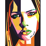 Poster - Pop Art Avril Lavigne - Art & Decor - 33 Cm X 48 Cm