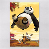 Poster 30x45cm Desenhos Filme Kung-fu Panda 01