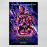 Poster 30x45cm Filmes Avengers Endgame Vingadores