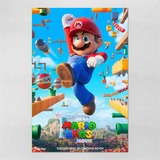 Poster 30x45cm Mario Bros O Filme - Mario - Filmes - 59