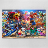 Poster 40x60cm Super Smash Bros - Games 01