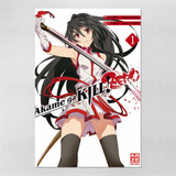 Poster 60x90cm Akame Ga Kill - Animes 32