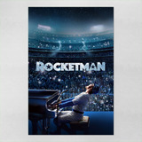 Poster 60x90cm Filmes Rocketman Elton John