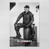 Poster 60x90cm The Expendables 3 Jet