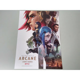 Poster Arcane League Of Legends 30x40 - Exclusivo Ccxp 22