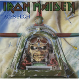 Poster Banda Iron Maiden Rock 50x50cm Aces High Plastificado