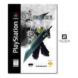 Pôster Capa Final Fantasy 7 Sony