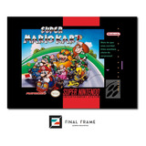 Pôster Capa Super Mario Kart Playtronic