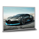 Pôster Carro Esportivo Bugatti Divo Pôsteres Placa 20x15cm
