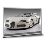 Pôster Carro Esportivo Bugatti Veyron Pôsteres Placa A0