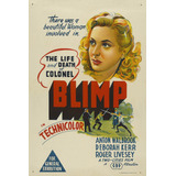 Poster Cartaz Coronel Blimp - Vida E Morte - 30x45cm