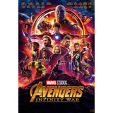 Poster Cartaz Vingadores: Guerra Infinita A - 30x45cm