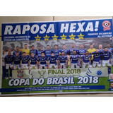 Pôster Cruzeiro Hexa Campeão Da Copa
