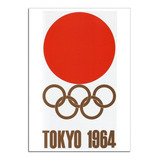Poster Das Olimpíadas - Tóquio 1964