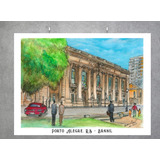 Pôster De Porto Alegre - Palácio Piratini (40x30cm)