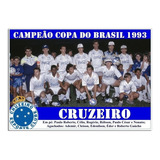Poster Do Cruzeiro - Campeão Da Copa Do Brasil 1993