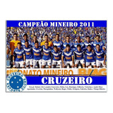 Poster Do Cruzeiro - Campeão Mineiro