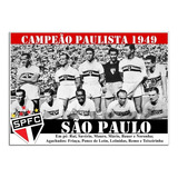 Poster Do São Paulo - Campeão