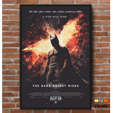 Pôster Filme Batman O Cavaleiro Das Trevas Ressurge M4 60x90