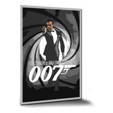 Pôster Filme Cinema 007 James Bond Poster Placa A3 42x30cm