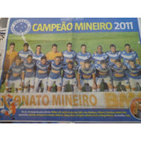 Pôster Gigante Do Cruzeiro Campeão Mineiro
