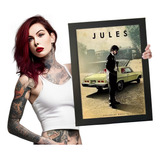 Poster Moldurado Car Legends Jules Pulp Fiction Quadro