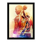 Poster Moldurado Kobe Bryant Basquete Quadro Lenda