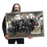 Poster Pagode Samba Tam 84x60cm Placa Imagem Exclusiva
