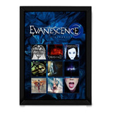 Poster Quadro Banda Evanescence Amy Lee