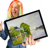 Poster Quadro Com Moldura Claude Monet 07 A4 30x21cm