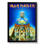 Poster Quadro Com Moldura Iron Maiden