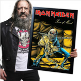 Poster Quadro Com Moldura Iron Maiden